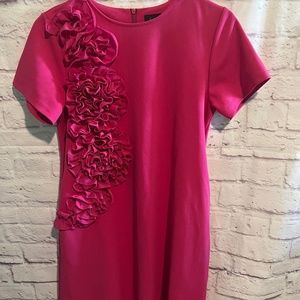 Pink Business Casual Knee Length Dress